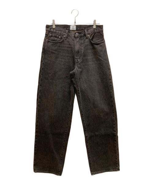 LEVI'S（リーバイス）LEVI'S (リーバイス) JORDAN BRAND (ジョーダン ブランド) コラボ 568 ルーズストレート バギーデニムパンツ ブラック サイズ:SIZE W30 L32の古着・服飾アイテム