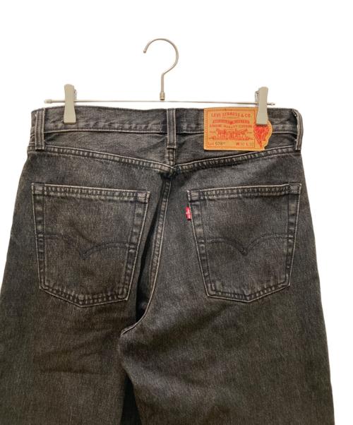 LEVI'S（リーバイス）LEVI'S (リーバイス) JORDAN BRAND (ジョーダン ブランド) コラボ 568 ルーズストレート バギーデニムパンツ ブラック サイズ:SIZE W30 L32の古着・服飾アイテム