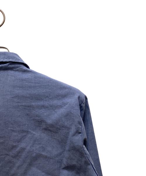 US NAVY（ユーエスネイビー）US NAVY (ユーエスネイビー) ミリタリーシャンブレーシャツ ブルー サイズ:不明の古着・服飾アイテム