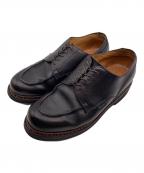PARABOOT×BLUE WORKパラブーツ×ブルーワーク）の古着「別注シャンボードUチップシューズ」｜ブラック