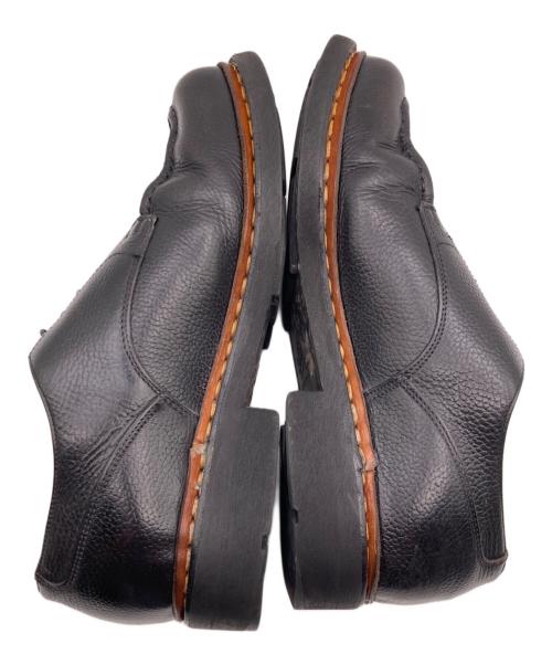 PARABOOT（パラブーツ）PARABOOT (パラブーツ) BLUE WORK (ブルーワーク) 別注シャンボードUチップシューズ ブラック サイズ:UK7の古着・服飾アイテム