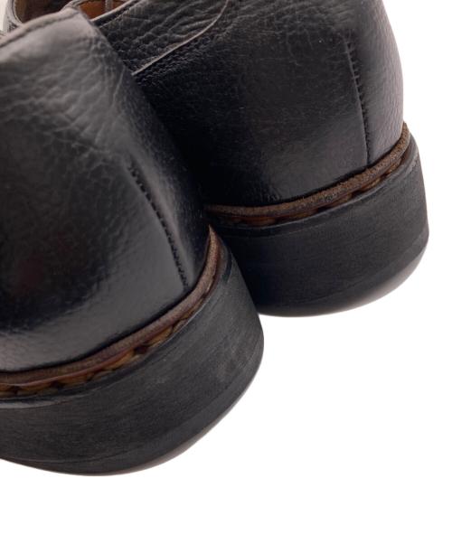PARABOOT（パラブーツ）PARABOOT (パラブーツ) BLUE WORK (ブルーワーク) 別注シャンボードUチップシューズ ブラック サイズ:UK7の古着・服飾アイテム