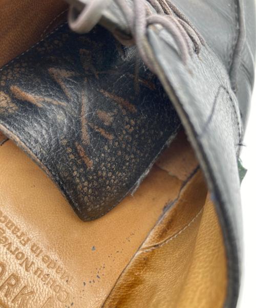 PARABOOT（パラブーツ）PARABOOT (パラブーツ) BLUE WORK (ブルーワーク) 別注シャンボードUチップシューズ ブラック サイズ:UK7の古着・服飾アイテム