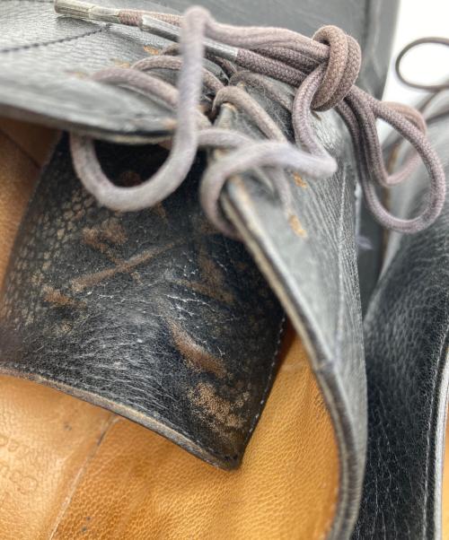 PARABOOT（パラブーツ）PARABOOT (パラブーツ) BLUE WORK (ブルーワーク) 別注シャンボードUチップシューズ ブラック サイズ:UK7の古着・服飾アイテム
