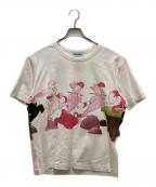 ZARA×DISNEYザラ×ディズニー）の古着「ロストボーイズプリント半袖カットソー」｜ホワイト