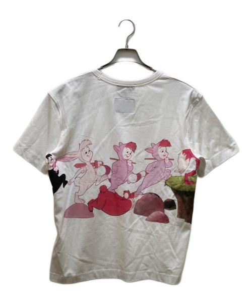 ZARA（ザラ）ZARA (ザラ) Disney (ディズニー) ロストボーイズプリント半袖カットソー ホワイト サイズ:XLの古着・服飾アイテム