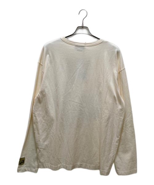 ZARA（ザラ）ZARA (ザラ) Disney (ディズニー) HARRY LAMBERT (ハリー・ランバート) ナナプリントロングスリーブカットソー ベージュ サイズ:XL 未使用品の古着・服飾アイテム