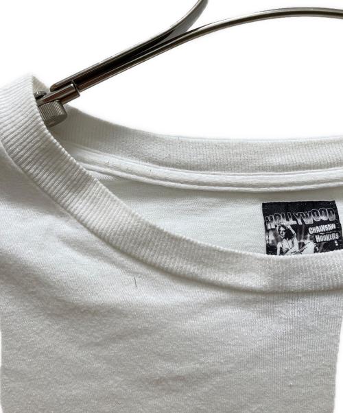 WACKO MARIA（ワコマリア）WACKO MARIA (ワコマリア) Hollywood Chainsaw Hookers コラボフロントフォトプリントTシャツ ホワイト サイズ:Lの古着・服飾アイテム
