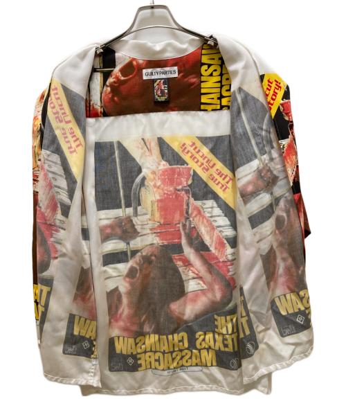 WACKO MARIA（ワコマリア）WACKO MARIA (ワコマリア) 「THE TEXAS CHAINSAW MASSACRE」S / S ハワイアンシャツ ホワイト サイズ:XLの古着・服飾アイテム
