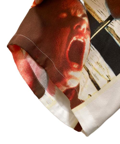 WACKO MARIA（ワコマリア）WACKO MARIA (ワコマリア) 「THE TEXAS CHAINSAW MASSACRE」S / S ハワイアンシャツ ホワイト サイズ:XLの古着・服飾アイテム