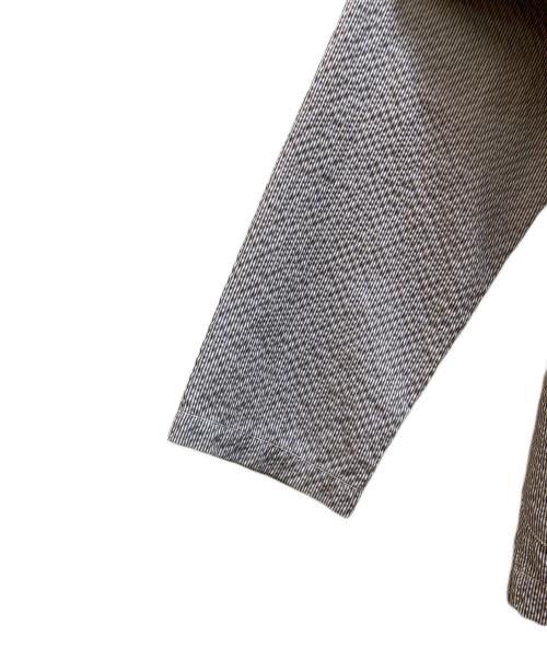 NEWYORKER（ニューヨーカー）NEWYORKER (ニューヨーカー) シアサッカー2Bテーラードジャケット ブルー サイズ:Lの古着・服飾アイテム