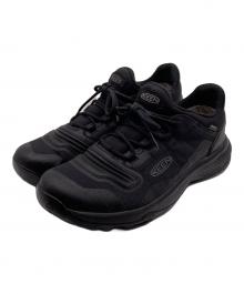 KEEN（キーン）の古着「トレッキングシューズ テンポ フレックス ウォータープルーフ」｜ブラック