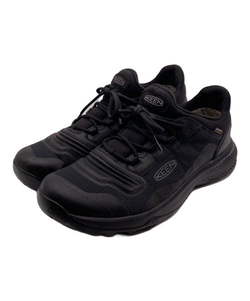 KEEN（キーン）KEEN (キーン) トレッキングシューズ テンポ フレックス ウォータープルーフ ブラック サイズ:27cmの古着・服飾アイテム