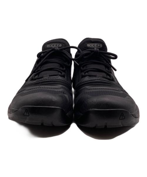 KEEN（キーン）KEEN (キーン) トレッキングシューズ テンポ フレックス ウォータープルーフ ブラック サイズ:27cmの古着・服飾アイテム