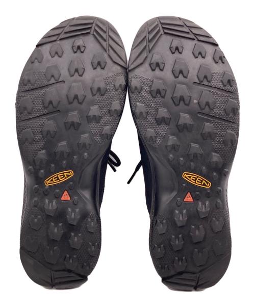 KEEN（キーン）KEEN (キーン) トレッキングシューズ テンポ フレックス ウォータープルーフ ブラック サイズ:27cmの古着・服飾アイテム