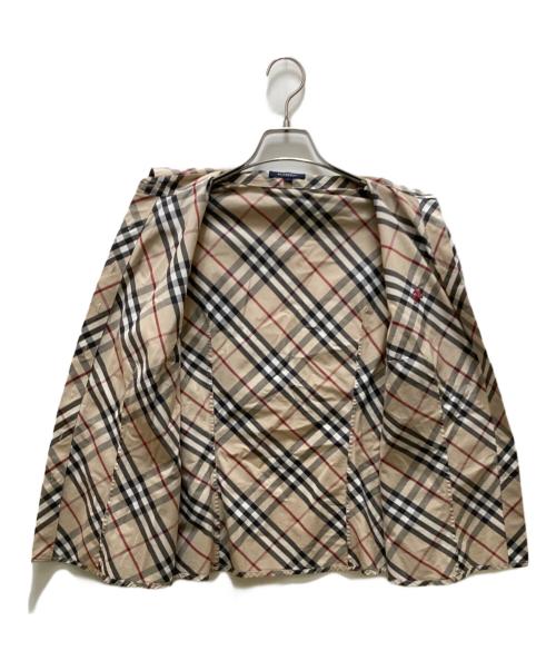 BURBERRY LONDON（バーバリーロンドン）BURBERRY LONDON (バーバリーロンドン) 七分袖ノバチェックシャツ ベージュ サイズ:15の古着・服飾アイテム