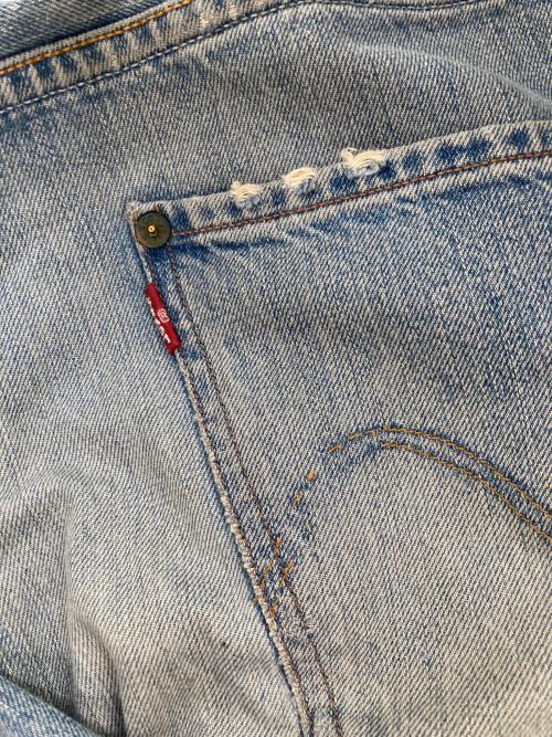 LEVI'S（リーバイス）LEVI'S (リーバイス) 201 サスペンダーデニムパンツ インディゴ サイズ:実寸ウエスト約88cm、股下約71cmの古着・服飾アイテム