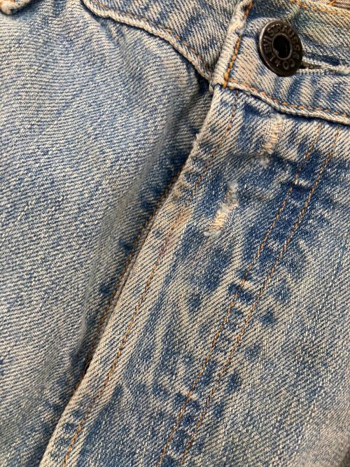 LEVI'S（リーバイス）LEVI'S (リーバイス) 201 サスペンダーデニムパンツ インディゴ サイズ:実寸ウエスト約88cm、股下約71cmの古着・服飾アイテム