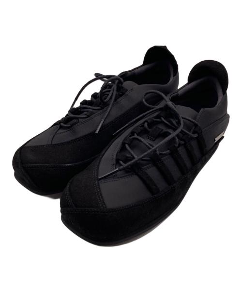 miseki seol（ミセキ ソウル）miseki seol (ミセキ ソウル) Double strap sneakers BLACK ブラック サイズ:24cmの古着・服飾アイテム