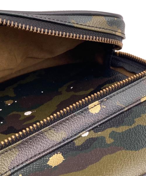 Gentil Bandit（ジャンティバンティ）GENTIL BANDIT (ジャンティバンティ) カモ柄クロスボディバッグ グリーンの古着・服飾アイテム