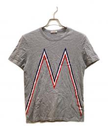 MONCLER（モンクレール）の古着「MプリントTシャツ」｜グレー