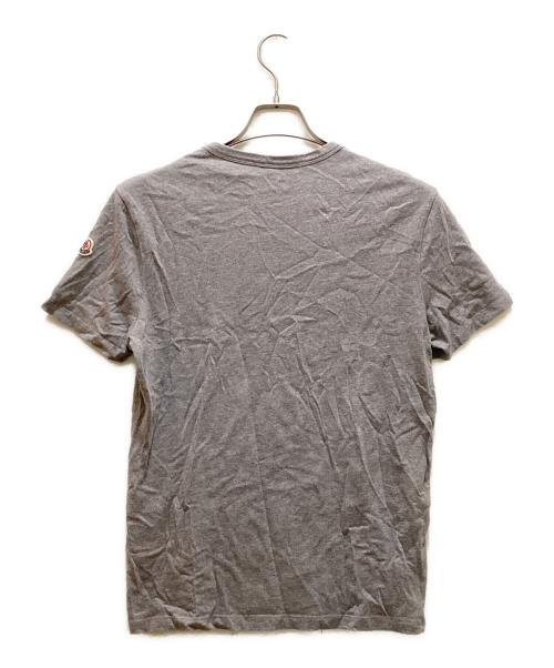 MONCLER（モンクレール）MONCLER (モンクレール) MプリントTシャツ グレー サイズ:Mの古着・服飾アイテム