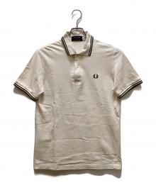 FRED PERRY（フレッドペリー）の古着「ポロシャツ/ロゴポロシャツ」｜ベージュ