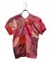 JUNYA WATANABE (ジュンヤワタナベ) COMME des GARCONS (コムデギャルソン) 製品染めパッチワークTシャツ ピンク サイズ:不明：15000円