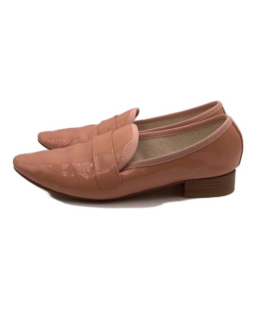 repetto（レペット）repetto (レペット) マイケル エナメルローファー ピンク サイズ:40の古着・服飾アイテム
