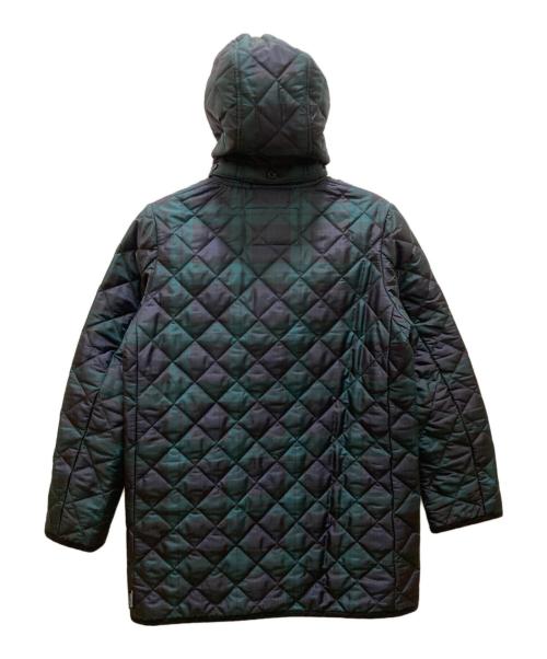 Traditional Weatherwear（トラディショナルウェザーウェア）Traditional Weatherwear (トラディショナルウェザーウェア) フーデットキルティングジャケット グリーン サイズ:36の古着・服飾アイテム