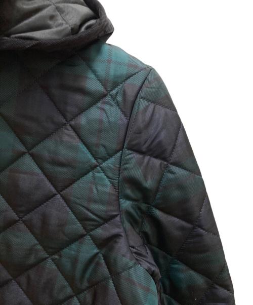 Traditional Weatherwear（トラディショナルウェザーウェア）Traditional Weatherwear (トラディショナルウェザーウェア) フーデットキルティングジャケット グリーン サイズ:36の古着・服飾アイテム