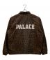 PALACE (パレス) UNI COACH JACKET CHEETAH ブラウン サイズ:M：35000円