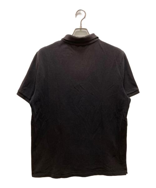 MONCLER（モンクレール）MONCLER (モンクレール) GENIUS 2 1952 MAGLIA POLO MANICA CORTA ポロシャツ ブラック サイズ:Lの古着・服飾アイテム