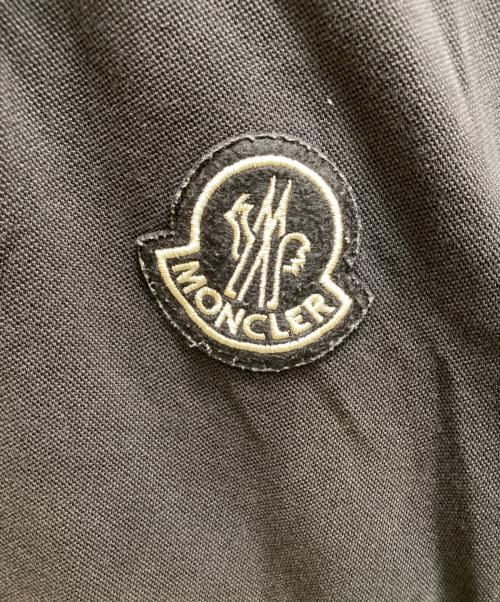 MONCLER（モンクレール）MONCLER (モンクレール) GENIUS 2 1952 MAGLIA POLO MANICA CORTA ポロシャツ ブラック サイズ:Lの古着・服飾アイテム