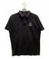 MONCLER（モンクレール）の古着「GENIUS 2 1952 MAGLIA POLO MANICA CORTA ポロシャツ」｜ブラック