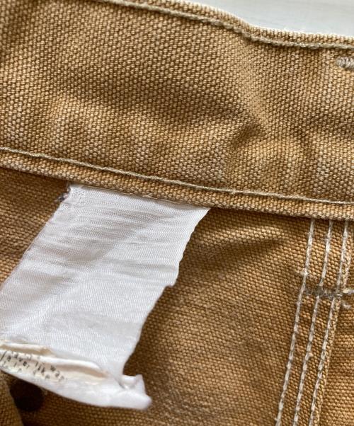 CarHartt（カーハート）CarHartt (カーハート) DUCK DOUBLE-FRONT DUNGAREE ブラウン サイズ:不明の古着・服飾アイテム