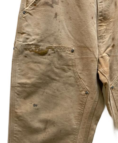 CarHartt（カーハート）CarHartt (カーハート) DUCK DOUBLE-FRONT DUNGAREE ブラウン サイズ:不明の古着・服飾アイテム