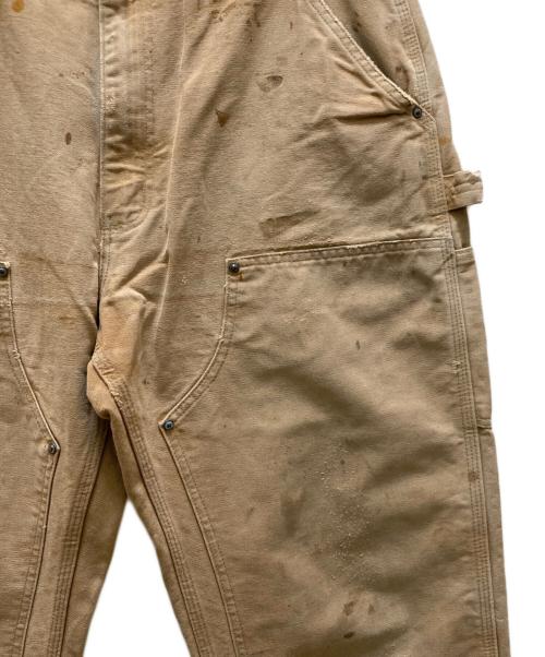CarHartt（カーハート）CarHartt (カーハート) DUCK DOUBLE-FRONT DUNGAREE ブラウン サイズ:不明の古着・服飾アイテム