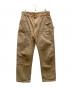 CarHartt（カーハート）の古着「DUCK DOUBLE-FRONT DUNGAREE」｜ブラウン