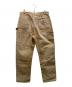 CarHartt (カーハート) DUCK DOUBLE-FRONT DUNGAREE ブラウン サイズ:不明：18000円