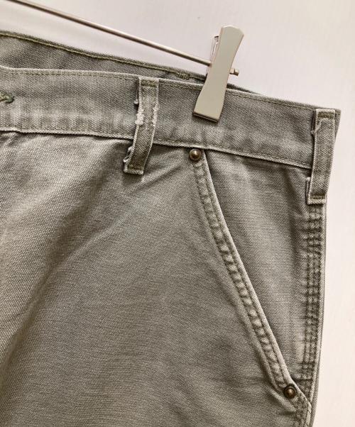 CarHartt（カーハート）CarHartt (カーハート) ダブルニーダックペインターパンツ モスグリーン サイズ:38×32の古着・服飾アイテム