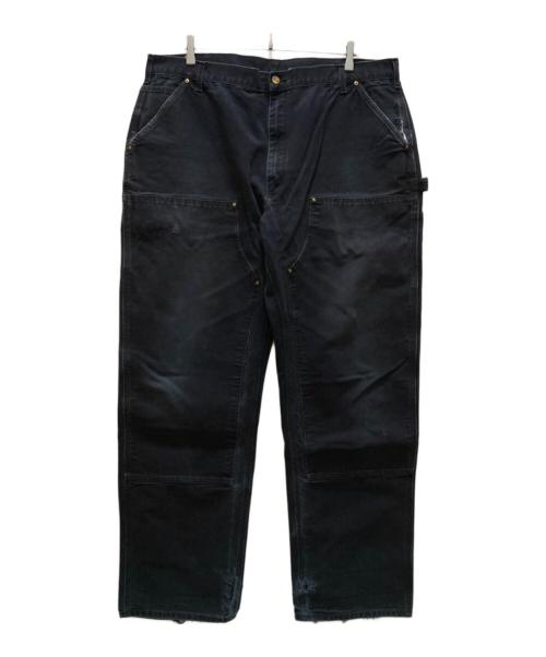 CarHartt（カーハート）CarHartt (カーハート) Double Front Work Dungaree ブラック サイズ:42×34の古着・服飾アイテム