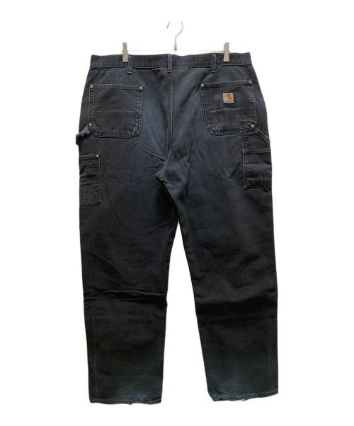 CarHartt（カーハート）CarHartt (カーハート) Double Front Work Dungaree ブラック サイズ:42×34の古着・服飾アイテム