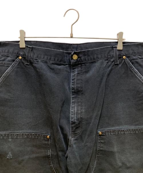 CarHartt（カーハート）CarHartt (カーハート) Double Front Work Dungaree ブラック サイズ:42×34の古着・服飾アイテム