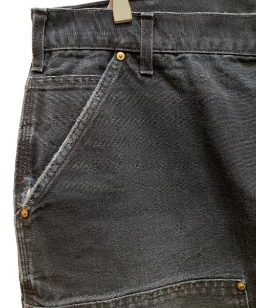 CarHartt（カーハート）CarHartt (カーハート) Double Front Work Dungaree ブラック サイズ:42×34の古着・服飾アイテム