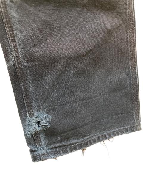 CarHartt（カーハート）CarHartt (カーハート) Double Front Work Dungaree ブラック サイズ:42×34の古着・服飾アイテム