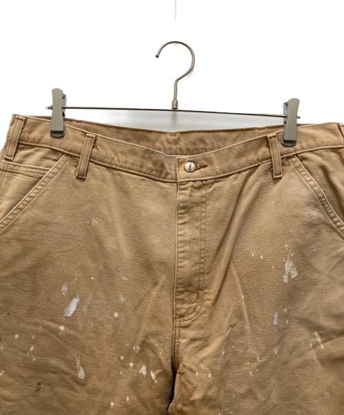 CarHartt（カーハート）CarHartt (カーハート) ダックペインターパンツ ブラウン サイズ:38×30の古着・服飾アイテム