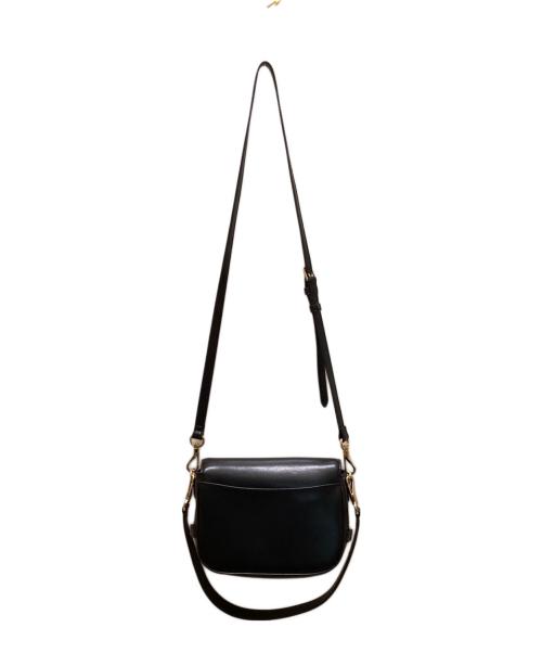 CHARLES & KEITH（チャールズアンドキース）CHARLES & KEITH (チャールズアンドキース) Aurelia オレリア メタリックアクセントサドルバッグ ブラックの古着・服飾アイテム