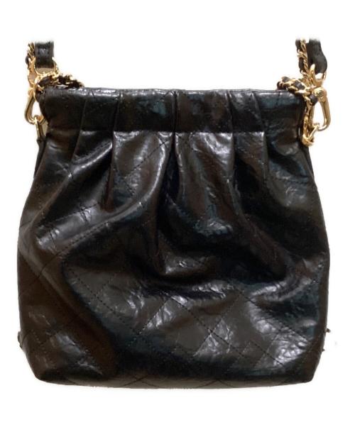 CHARLES & KEITH（チャールズアンドキース）CHARLES & KEITH (チャールズアンドキース) Duo ドゥオ チェーンハンドルツーウェイバックパック ブラックの古着・服飾アイテム
