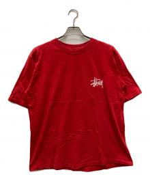 stussy（ステューシー）の古着「90sツアープリントTシャツ」｜レッド